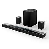 TCL Q85H 7.1.4 Surround Sound Bar with Wireless Subwoofer for Smart TV | Dolby Atmos DTS:X Sound System | 860W Power Bluetooth Home Theater Speaker | App Control & Remote Control | Latest Model