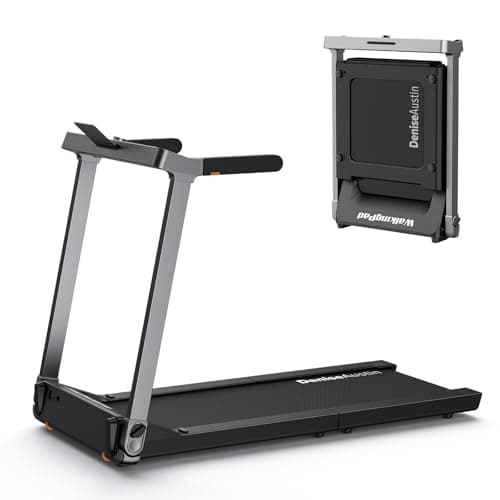 WALKINGPAD G1Plus Foldable Walking Pad Treadmill for Home with Handle Bar, Compact Treadmill 7.5MPH with LED Display and Rotary Control, No Assembly Needed