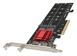 HighSpeed SSD to PCIe X8 X16 Support NVMe SSD Bifurcation Function 2230 2242 2260 2280 22110 NM 2 PCIe NVMe