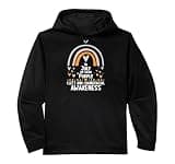 In July we wear purple Cleft and Craniofacial awareness Performance Hoodie