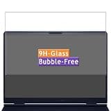 Vaxson Tempered Glass Screen Protector, compatible with Dell Alienware 16X Aurora ac16251 16" Laptop Visible Area Cover Only, 9H Film Protector [Not Full Coverage]