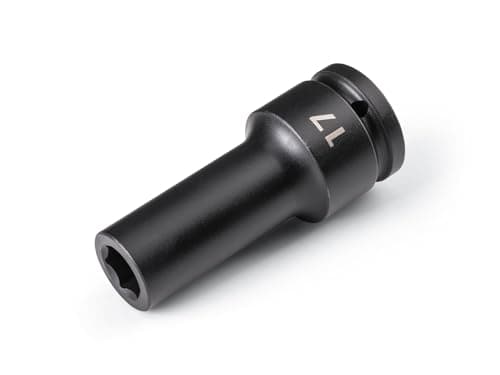 TEKTON 3/4 Inch Drive x 17 mm Deep 6-Point Impact Socket | SID33117