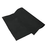 Tgoon Shoe Rubber Sole Sheet, 1.2mm Thick Shoe Sole Protectors, 22.1 x 15.0in Black Shoe Rubber Sole Sheet for for Boots, Shoe Making and Repair