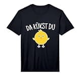 Mens Da Kükst Du I Funny Easter Eggs Children Chicken Chick Performance T-Shirt