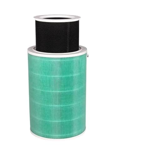 Air Purifier Filter，Compatible For Xiaomi ，2/1/2S/3/ 3H/Pro H13 Accessories Filters Filtering Device(Green With RFID)