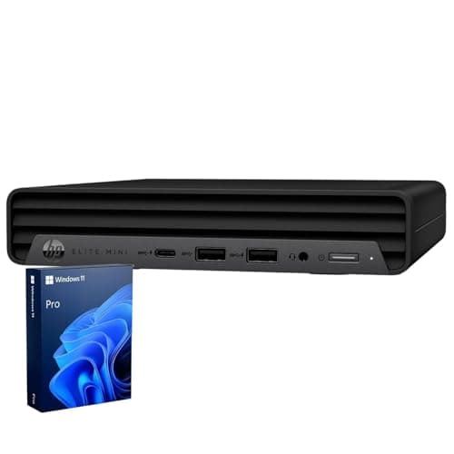 HP Elite 800 G9 MFF Business Desktop, Intel Core i7-12700T, 32GB DDR5, 1TB SSD, Windows 11 Pro, Black