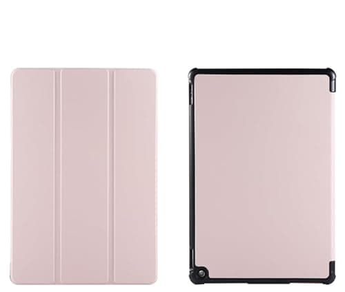 All New Case Fits 8IN-Tablet with Auto Wake/Sleep, Loyalgo Smart Trifold Stand Case with Hard PC Back Incompatible with Sony, Hibiscus