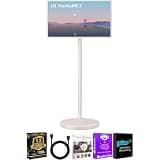 LG 27LX6TKIT1 27 inch StanbyME 2 QHD Portable Touchscreen Smart TV Built in Battery Wireless Display WebOS WiFi Blueto