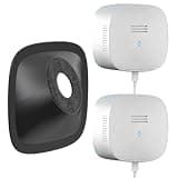 IdeaBeam 3K No Drill Window Camera, 2Pack Indoor Window Security Cameras with Color Night Vision for Home Security and 1Pack No Reflection Window Camera Mount