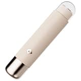 Funabridge Dual-Head Women's Bikini Trimmer, Electric Body Hair Trimmer, Cordless Body Shaver for Pubic Hair, Armpit, Portable Travel Shaver, Champagne Color