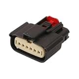 Compatible with 1-20 Sets 6 Pin Way Auto Tail Light Electrical Connector with Wires Car Male Female Wiring Harness for 33471-0601(5 Sets)