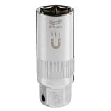 Milwaukee Electric - 3/8 Drive 13/16 Magnetic Spark Plug Socket