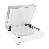 Fluance RT87 Reference High Fidelity Turntable Vinyl Record Player, Dual Plinth Isolation, VTA Adjustable Carbon Fiber Tonearm, AT-VM95ML Cartridge, Acrylic Platter, Speed Control Motor (Piano White)