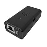 MikroTik GPOE-USB PoE to USB-C Power Adapter, 802.3af/at PoE Input, 5V 15W Output, 2.5G Ethernet Passthrough, DC Terminal