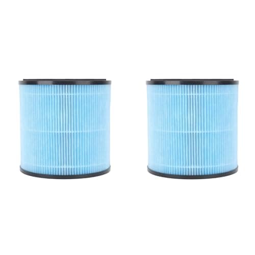 Air Filter Replacement, Multi Layer High Efficiency Air Purifier Filter Sealed Home Air Purifiers Smoke Remover Activated Carbon Filter for