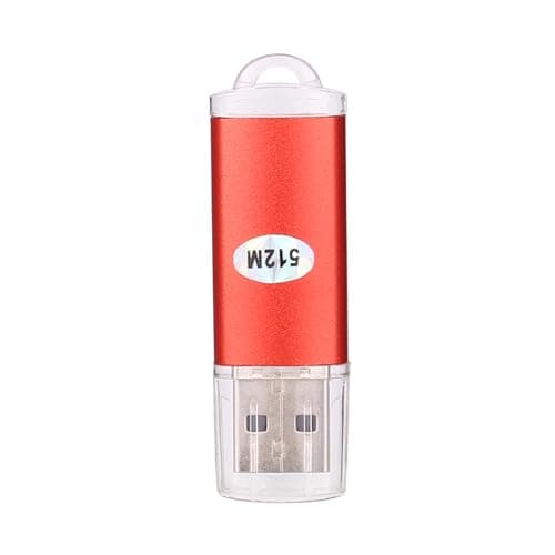 ModFurne USB 2.0 Flash Memory Stick Pen Drive Storage Thumb Color:Red Capacity:512MB
