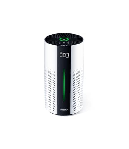 ECOSELF Air Purifiers for Home, Air Purifiers for Bedroom 360° Air Intake with Smart Auto Mode