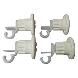 DW10327 Dishwasher Upper Rack Roller Kit 4 Per Package for GE WD12X10327 AP4980629 PS3486910 1811003 WD12X10327 WD12X10336 WD12X330 WD12X356 WD12X357 WD12X383 WD12X385
