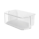 Kojem DA97-12935A Refrigerator Door Shelf Replacement Compatible with Samsung RF220NCTABC RF220NCTASP RF220NCTASR RF220NCTAWW Fridger Door Shelves Bin White+Clear Plastic