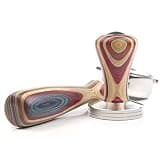 OISNGWNG 51MM/54MM/58MM Colorful Wood Coffee Bottomless Portafilter Stainless Steel For Accessories Barista