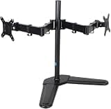 Dual Monitor Desk Mount - Fully Adjustable Heavy Duty Stand for 10-32 Monitors, Supports 17.6 lbs/Arm, Perfect for Home Office & Gaming Setup