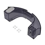 BGEARNIC Water Tank with Filter for MAMNV BR150 BR151, MANVINS, Robot Vacuum Cleaner Parts for Hard Floor Pet Hair Carpet Cleaning, 1 Set