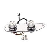 2 Way Guitar Prewired Guitar Switches Control Plate Musical Instrument Accessory