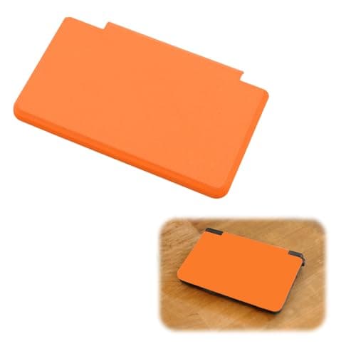 Replacement Top Cover Compatible with Retroid Pocket Flip 2 - Matte PLA Protective Shell Accessory for Handheld Gaming Console (Orange)