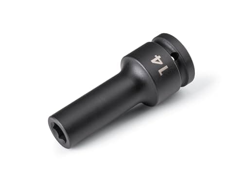 TEKTON 3/4 Inch Drive x 14 mm Deep 6-Point Impact Socket | SID33114