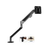 Monitor Stand Single Monitor Arm, Gas Spring Single Monitor Mount up to 32" and 19.8 lbs