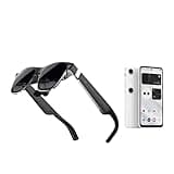 Smart AR Glasses 6 DoF 52° Fov 4K 3D HD 385'' Space Giant Screen Private Cinema Portable 1080p View Compatible for XREAL Air 2 Ultra(Air 2 Ultra)