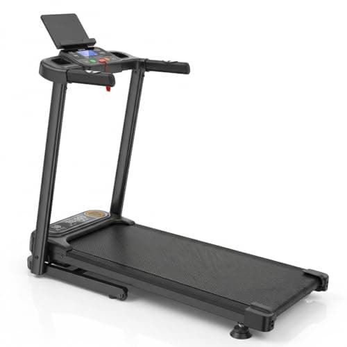 Walking Pad Treadmill with Removable Desk Workstation, 15% Incline Treadmill with Handle Bar, Foldable Treadmills Under Desk, Adjustable Height, 400 lbs+ Capacity, Walking or Running for Home Office