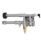 RiToEasysports Pressure Washer Pump Head Assy Aluminum Complete Pump Head Assembly for AR42940 AR42518 with Valves and Seals Leak Fit for SRMW 2.2 GPM Pumps