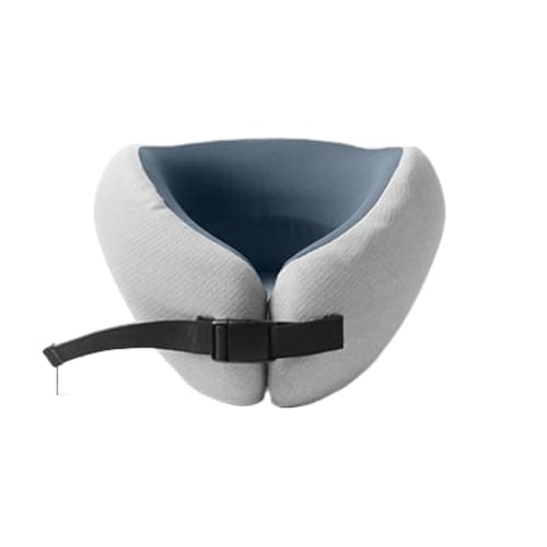 XDMINGY Airplane Pillow for Traveling Office U-Shaped Portable Travel Neck Pillow Breathable and Supportive Airplane(Grey)