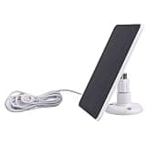 Monocrystalline 4W Solar Panel Designed to Power for Pro 4 Ultra 2 Pro 3 Ultra Pro 5S Pro 3 Floodlight Cameras Efficiently (White)