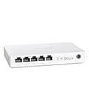 BrosTrend 5 Port 2.5GB Switch, Unmanaged Ethernet Switch for Game Console, PC, NAS, etc. 2.5 Gigabit Network Switch Fanless Plug & Play, Multi-Gigabit Switch, Desktop / Wall Mount, Lifetime Protection