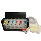 ForgeCore 6 Colors L-Series CISS Ink Tank System External Cartridge Compatible with Printer Supplies L805 L800 L1800 L801 L810 L850 CISS