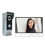 ONMYJFD 9" Big Monitor Video Door Phone Doorbell System Intercom IR Night Vision Aluminum Alloy Camera