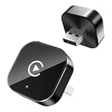 Yizro Wireless CarPlay Adapter for Apple iPhone & Android, 2-in-1 Adapter Convert Wired to Wireless Dongle