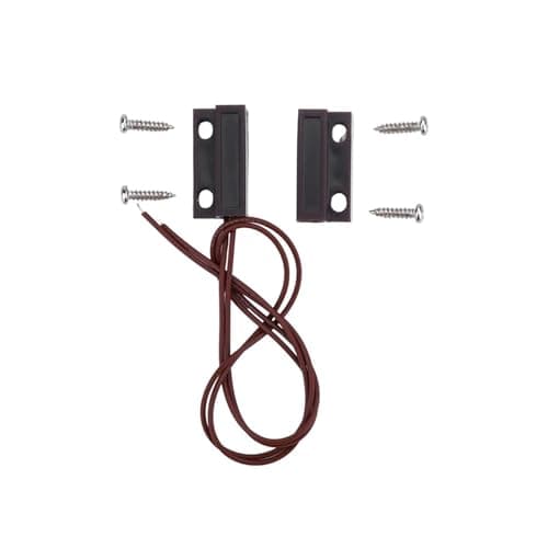 MC-38 Wired Door Window Sensor Magnetic Switch Normally Closed or Open NC/NO for Home Security Alarm System(Normally Open)