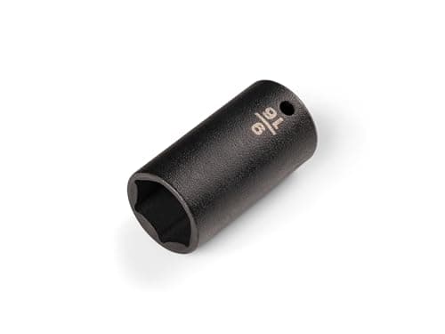 TEKTON 1/4 Inch Drive x 9/16 Inch Semi-Deep 6-Point Impact Socket | SID04014