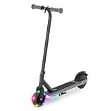 Hiboy ES1 Electric Scooter for Kids Ages 4-8, LED Light-Up Wheels & Side Lights, 5MPH Safe Speed, 6 Miles Range, Easy Kick-Start, Scratch-Proof Curved Edges - Safety E Scooter, UL 2272 Certificate