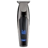 Hair Clippers Electric Zero Gapped Trimmer Clipper LED Display Haircut Machine 0 Mm Steel Blade Barber Cutting Tool