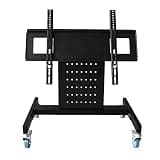 SDdPulse TV Mount,Sturdy Wall-Mounted Monitor Stand 32-55 inch TV Floor Black Rack, Adjustable Vertical Movement Monitor Stand Good