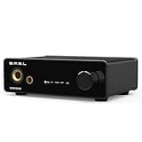 S.M.S.L DS100 USB MQA DAC with CS43131 Chip 6.35mm & 4.4mm Headphone Amplifier Support MQA MQA-CD XMOS XU-316 32bit/768kHz DSD256 USB/Optical/Coaxial Input Mini USB DAC