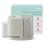 Canopy Bedside Humidifier 2.0, Moonstruck, 36 HR Run Time, 2.5L Capacity - Reading Light & White Noise - Alleviate Symptoms of Allergies, Cold, Dry Skin - Humidifier, Filter, Power Cord & Adapter