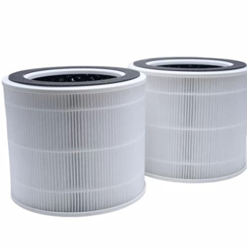 HOAXCINN Replacement Air Filter Compatible with Dreo Macro AP505s Air Purifier DR-HAP005S Air Purifier H13 HEPA Filter High-Efficiency Carbon Filtration Filter, 2-Pack