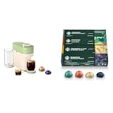 Nespresso Vertuo POP+ Coffee and Espresso Maker by Breville, Pistachio + Starbucks Capsules