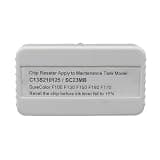 PmhyAnb Maintenance Box Waste Ink Pad with Resetter Chip Compatible with SC-F100 SC-F130 SC-F160 SC-F170 F100 F130 F160 F170