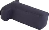 OP/TECH USA Soft Pouch – Compact digital camera case, lightweight accessories pouch, sleek neoprene sleeve for DSLR, perfect for backpacks & travel – durable protection in style D-SLR Tele| Black